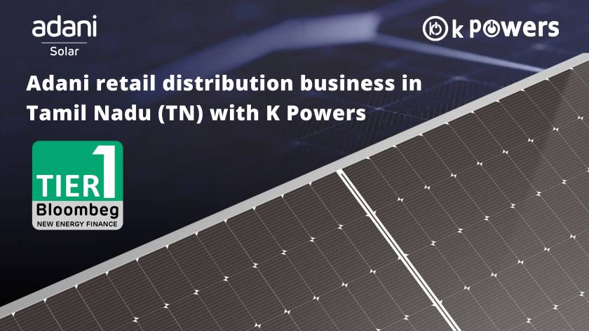 Adani solar panel distributor