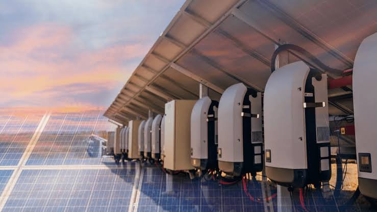Modern solar panel setup featuring smart solar inverters highlighting system upgrades and energy efficiency.